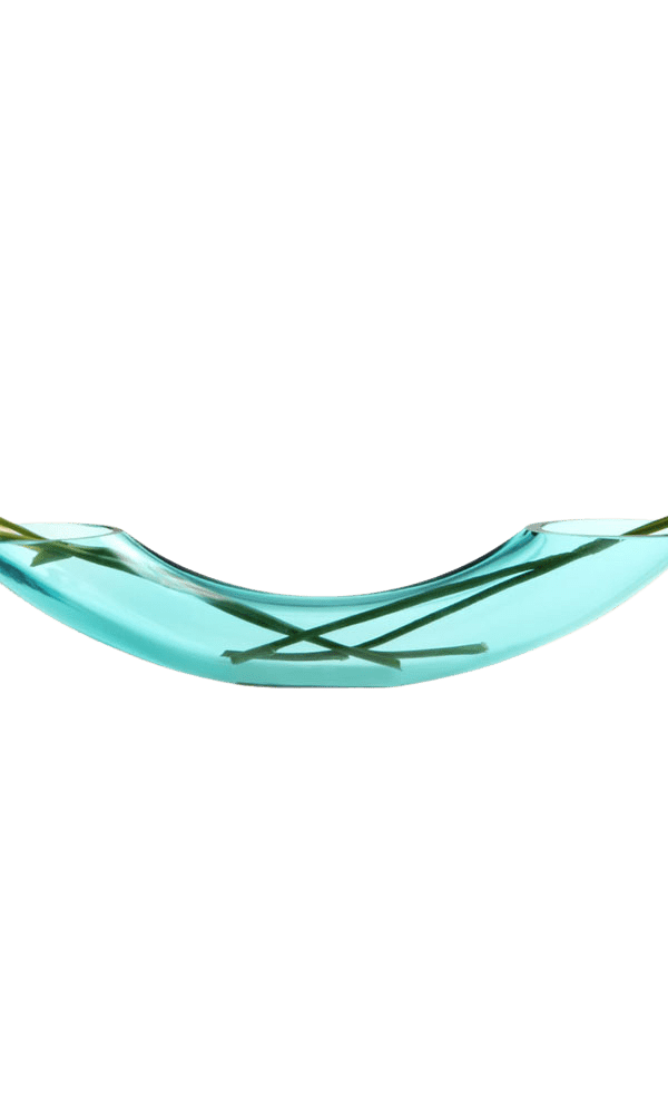 Arch Glass Modern Flower Vase - Chive Ceramics Studio - Vases - Chive Ceramics Studio