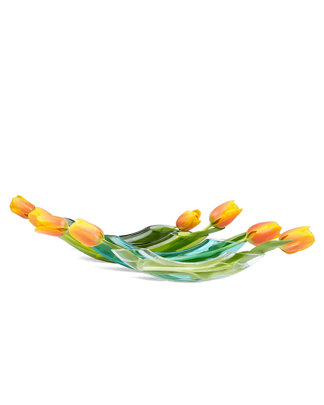 Arch Glass Modern Flower Vase - Chive Ceramics Studio - Vases - Chive Ceramics Studio