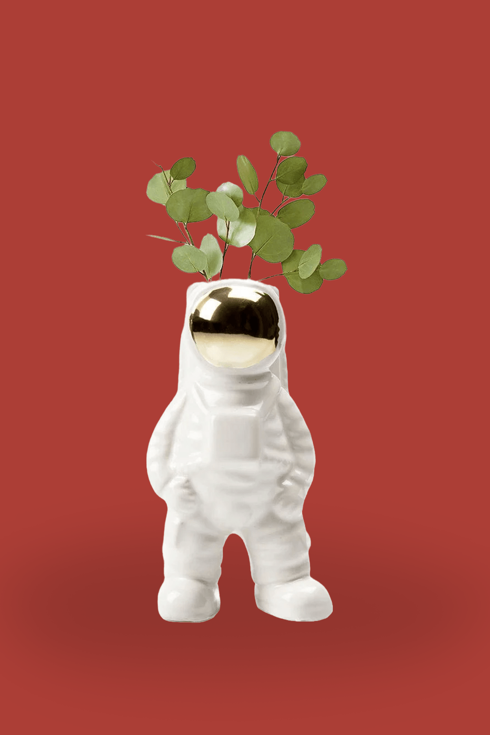 Astronaut Unique Ceramic Flower Vase - Chive Ceramics Studio - Vases - Chive Ceramics Studio