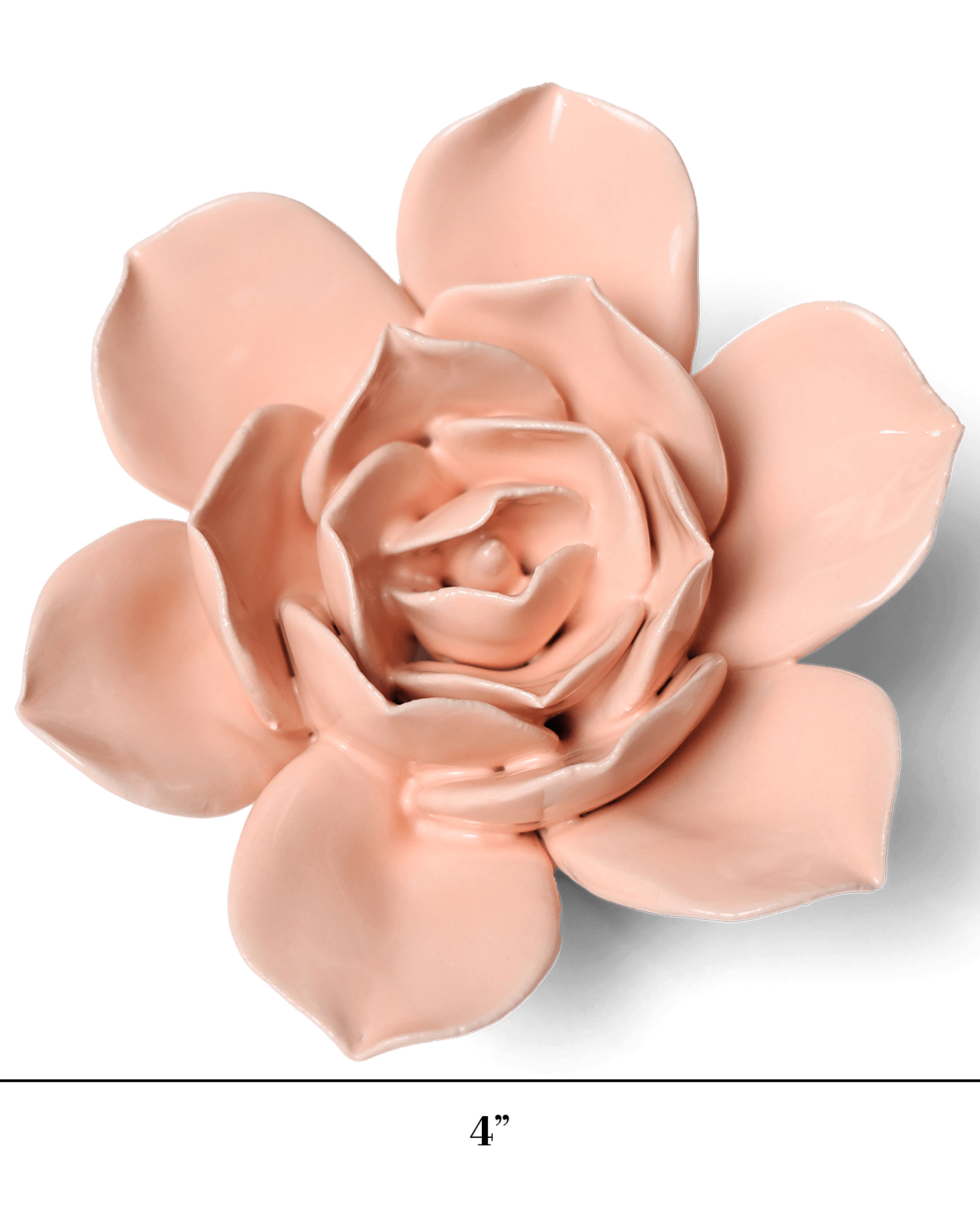 December Birth Flower - Narcissus ceramic wall flower — Birth Flower Collection — handmade by Chive Studio Toronto