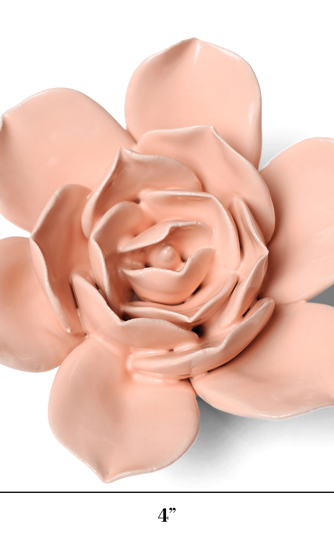 December Birth Flower - Narcissus ceramic wall flower — Birth Flower Collection — handmade by Chive Studio Toronto