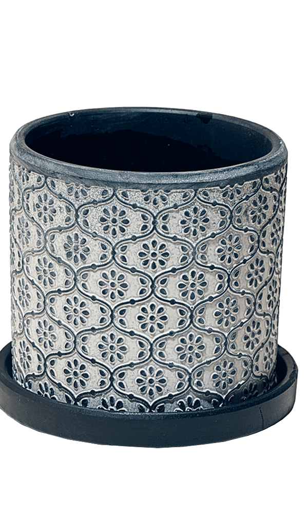 Balter Ceramic Pot And Saucer Set - Chive Ceramics Studio - Pots - Chive Ceramics Studio