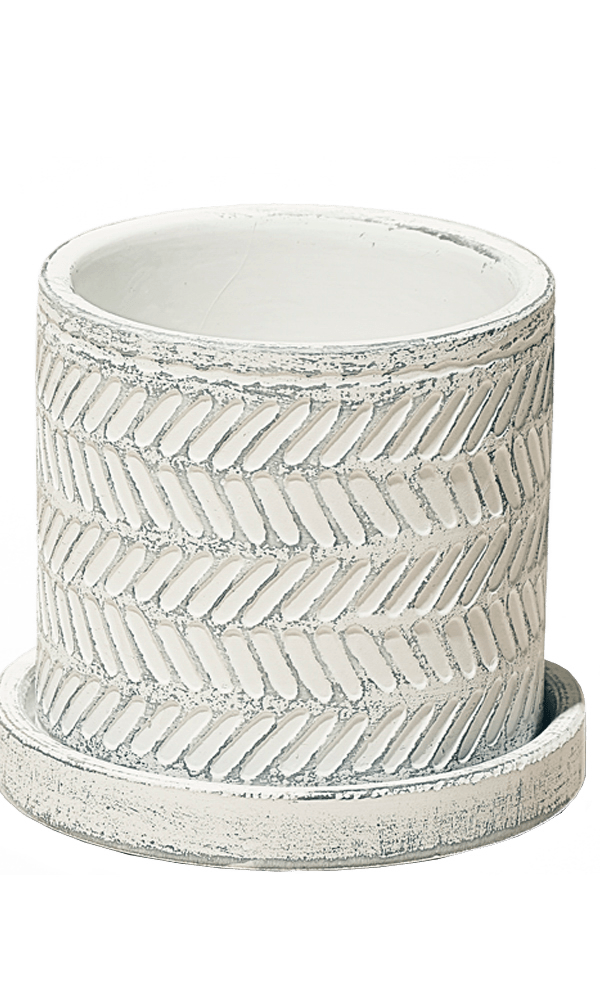 Balter Ceramic Pot And Saucer Set - Chive Ceramics Studio - Pots - Chive Ceramics Studio