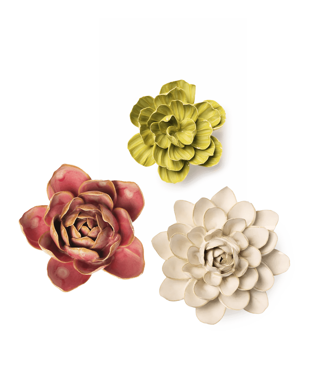 Ceramic Birth Flower Collection - Winter - Chive Ceramics Studio - Ceramic Flowers - Chive Ceramics Studio