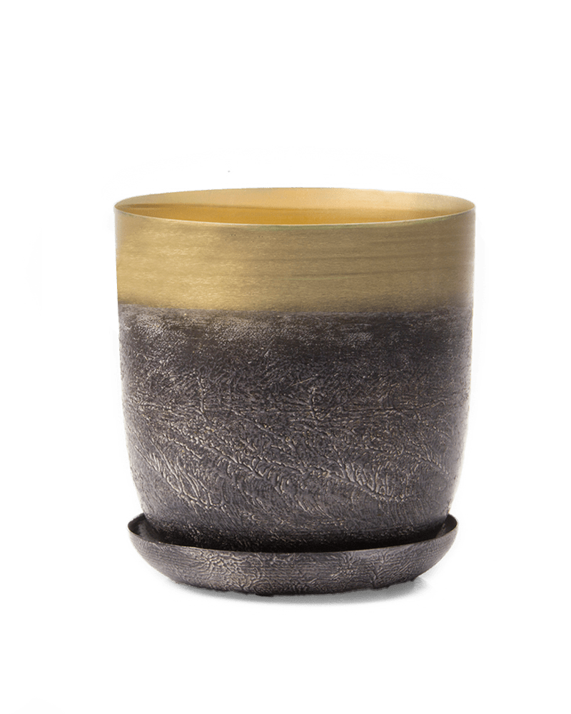 Joe Metal Pot With Drainage Hole - Chive Ceramics Studio - Pots - Chive US