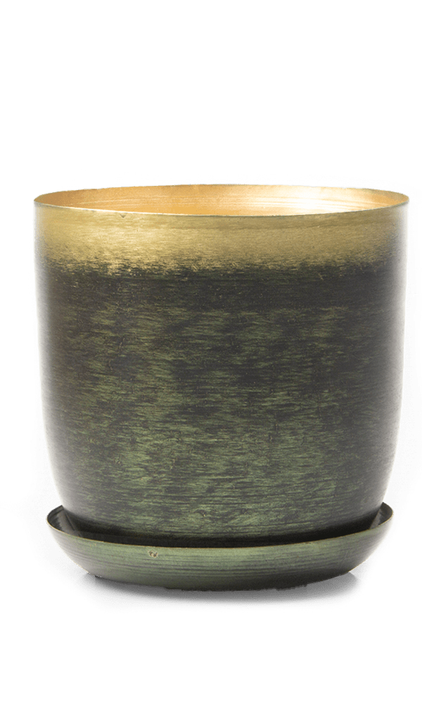 Joe Metal Pot With Drainage Hole - Chive Ceramics Studio - Pots - Chive US