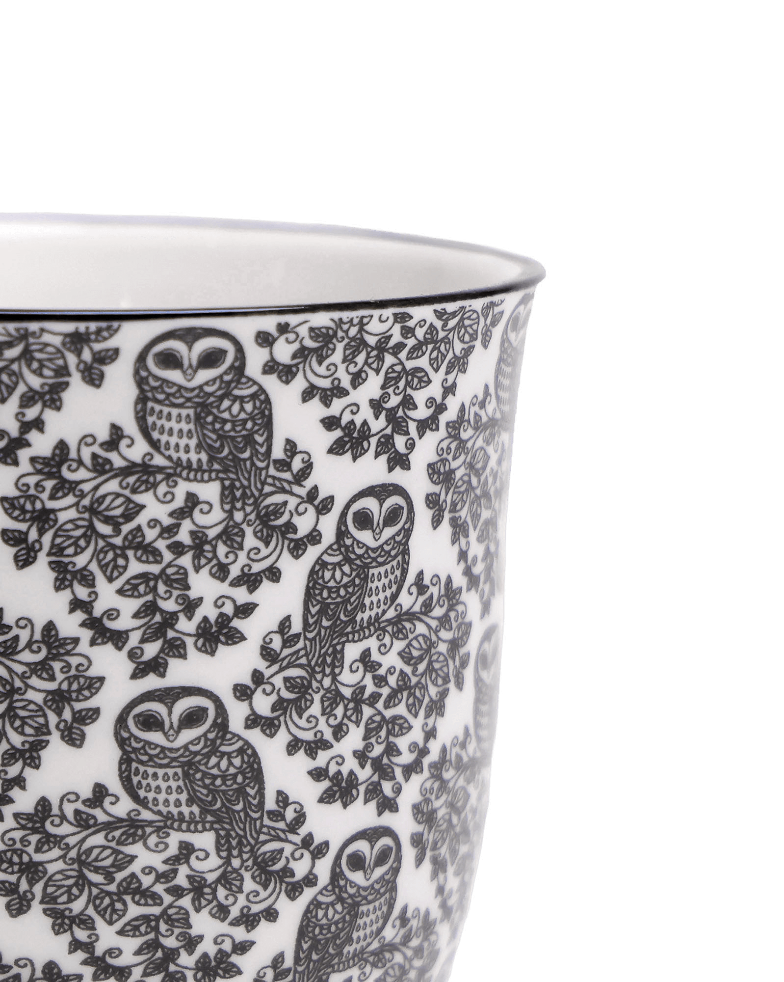 Liberte Porcelain Pot And Saucer Set With Drainage - Chive Ceramics Studio - Pots - Chive Ceramics Studio