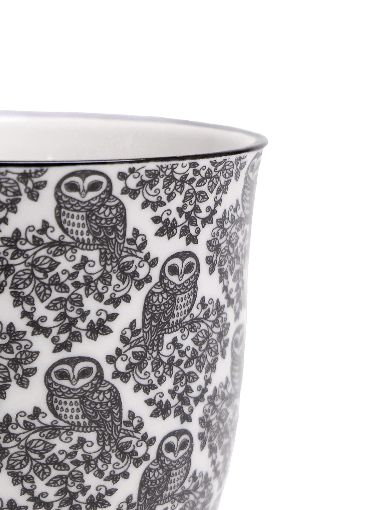 Liberte Porcelain Pot And Saucer Set With Drainage - Chive Ceramics Studio - Pots - Chive Ceramics Studio