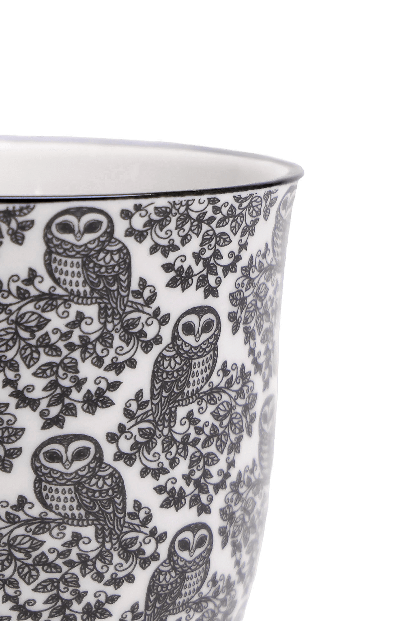 Liberte Porcelain Pot And Saucer Set With Drainage - Chive Ceramics Studio - Pots - Chive Ceramics Studio