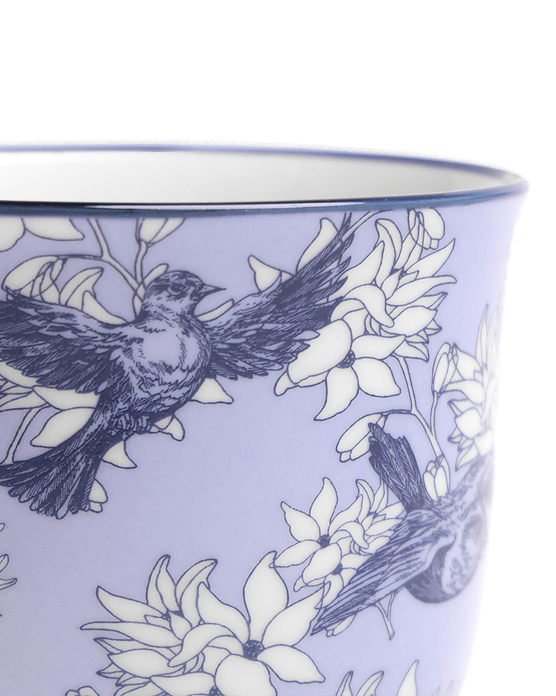 Liberte Porcelain Pot And Saucer Set With Drainage - Chive Ceramics Studio - Pots - Chive Ceramics Studio