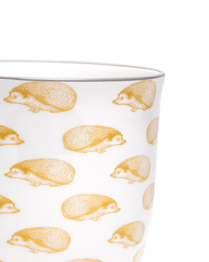 Liberte 5 Porcelain Pot And Saucer With Drainage - Chive Ceramics Studio - Pots - Chive Ceramics Studio