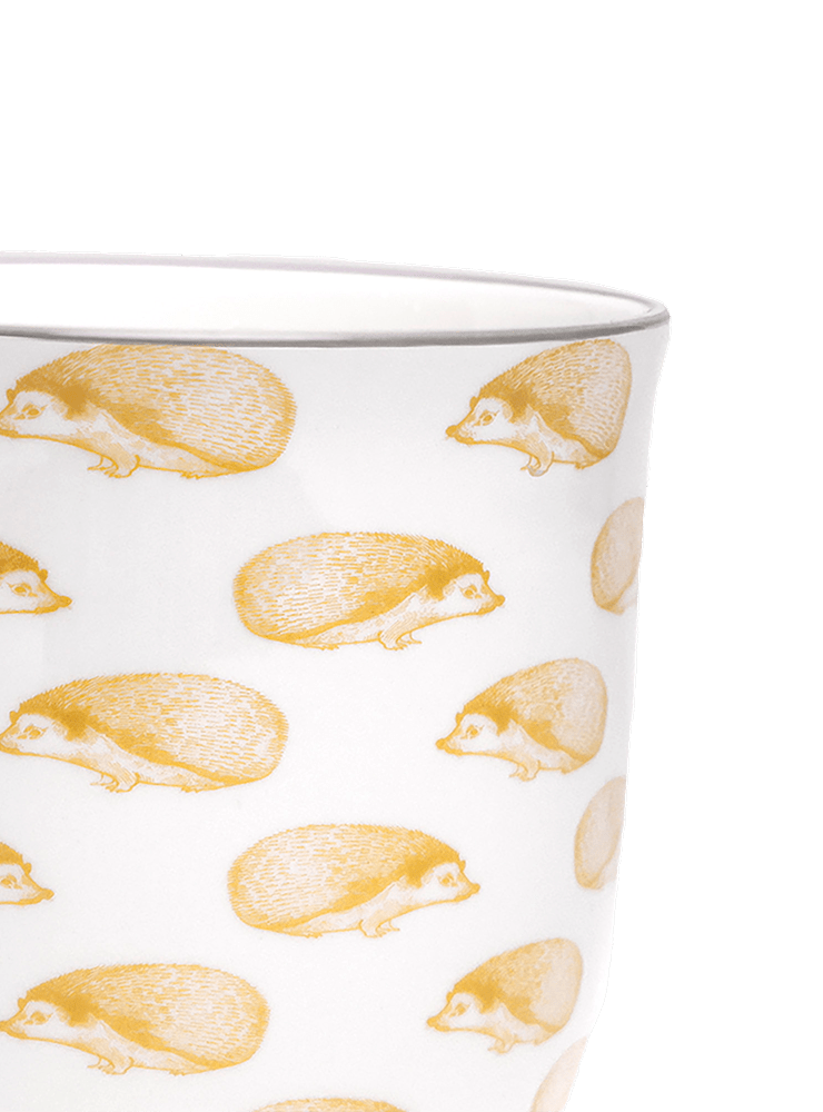 Liberte 5 Porcelain Pot And Saucer With Drainage - Chive Ceramics Studio - Pots - Chive Ceramics Studio