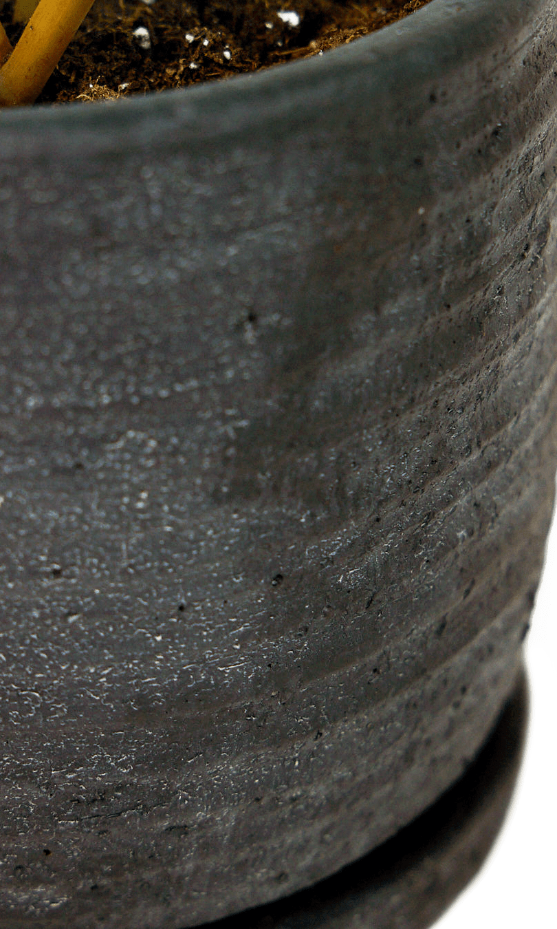 Paul Ceramic Pot And Saucer Set With Drainage - Chive Ceramics Studio - Pots - Chive US