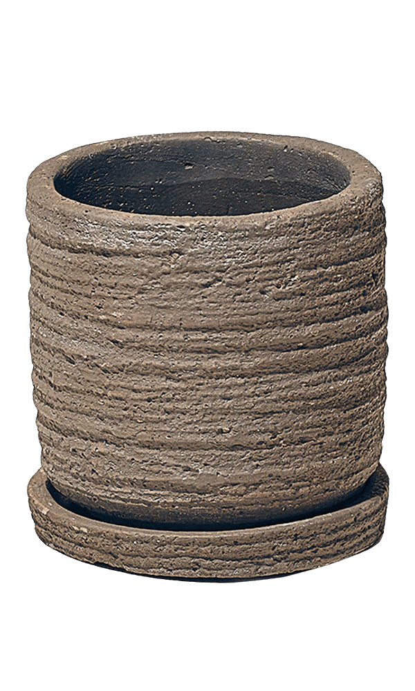 Paul Ceramic Pot And Saucer Set With Drainage - Chive Ceramics Studio - Pots - Chive US