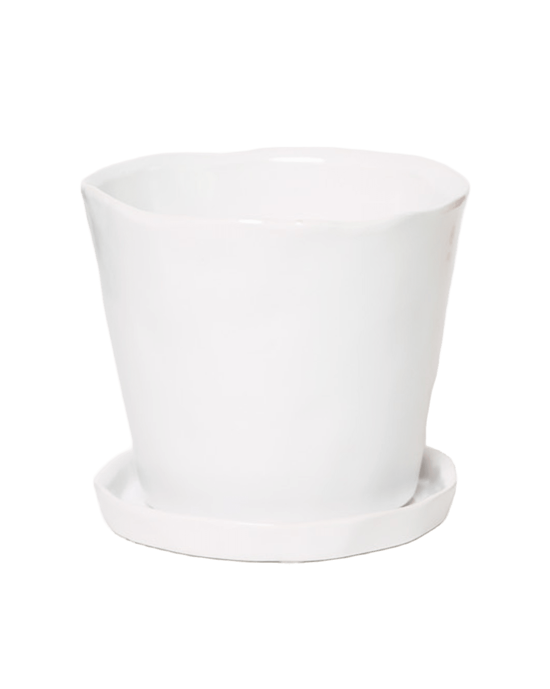 Tika Pot & Saucer | 5 inch - Chive Ceramics Studio - Pots - Chive Ceramics Studio