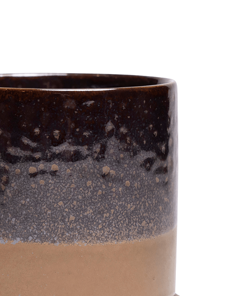 Minute Ceramic Pot And Saucer Set With Drainage - Chive Ceramics Studio - Pots - Chive Ceramics Studio