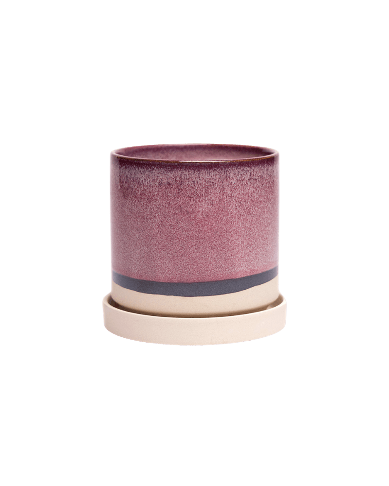 Minute Ceramic Pot And Saucer Set With Drainage - Chive Ceramics Studio - Pots - Chive Ceramics Studio