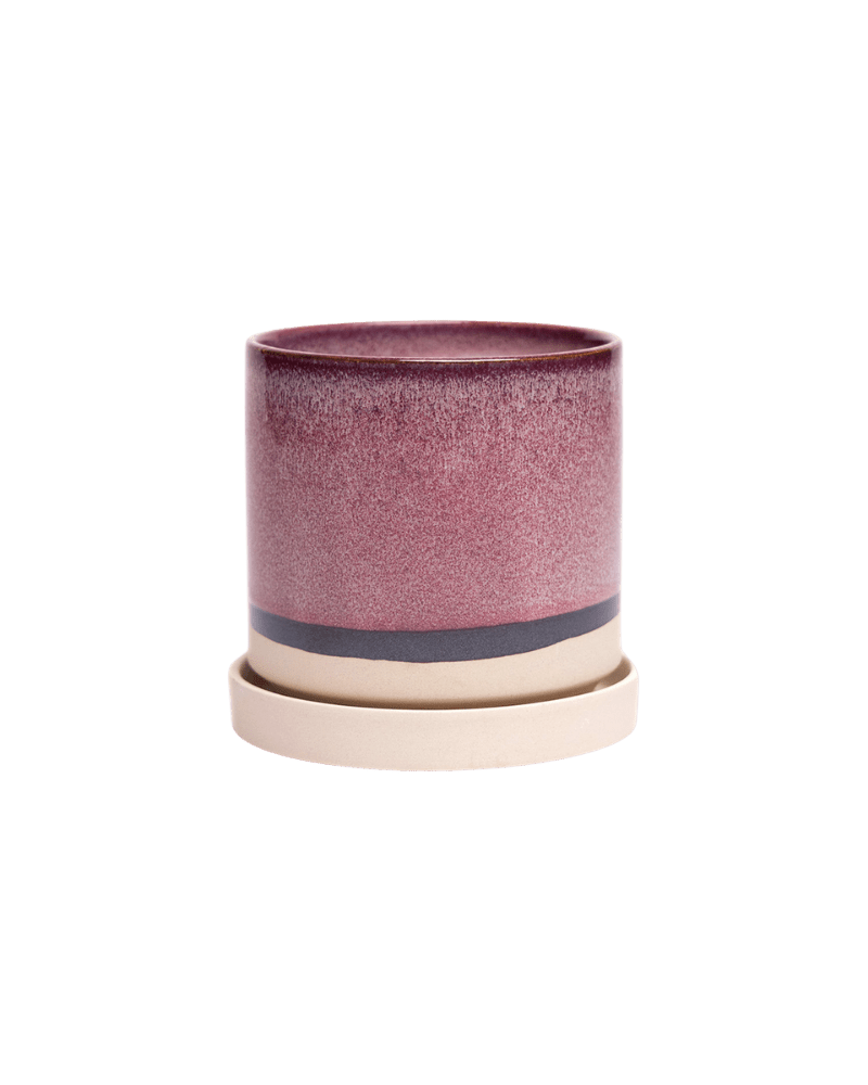 Minute Ceramic Pot And Saucer Set With Drainage - Chive Ceramics Studio - Pots - Chive Ceramics Studio