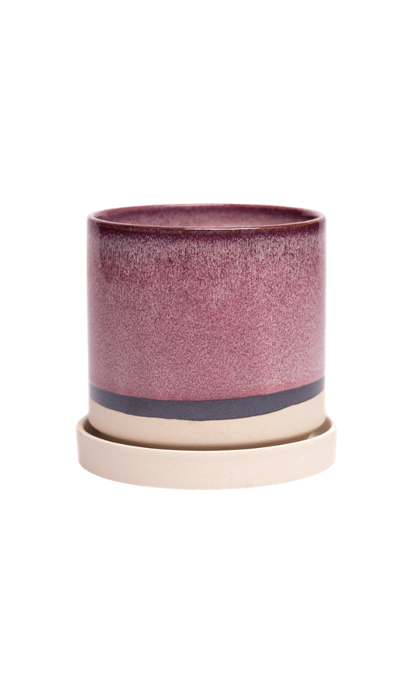 Minute Ceramic Pot And Saucer Set With Drainage - Chive Ceramics Studio - Pots - Chive Ceramics Studio