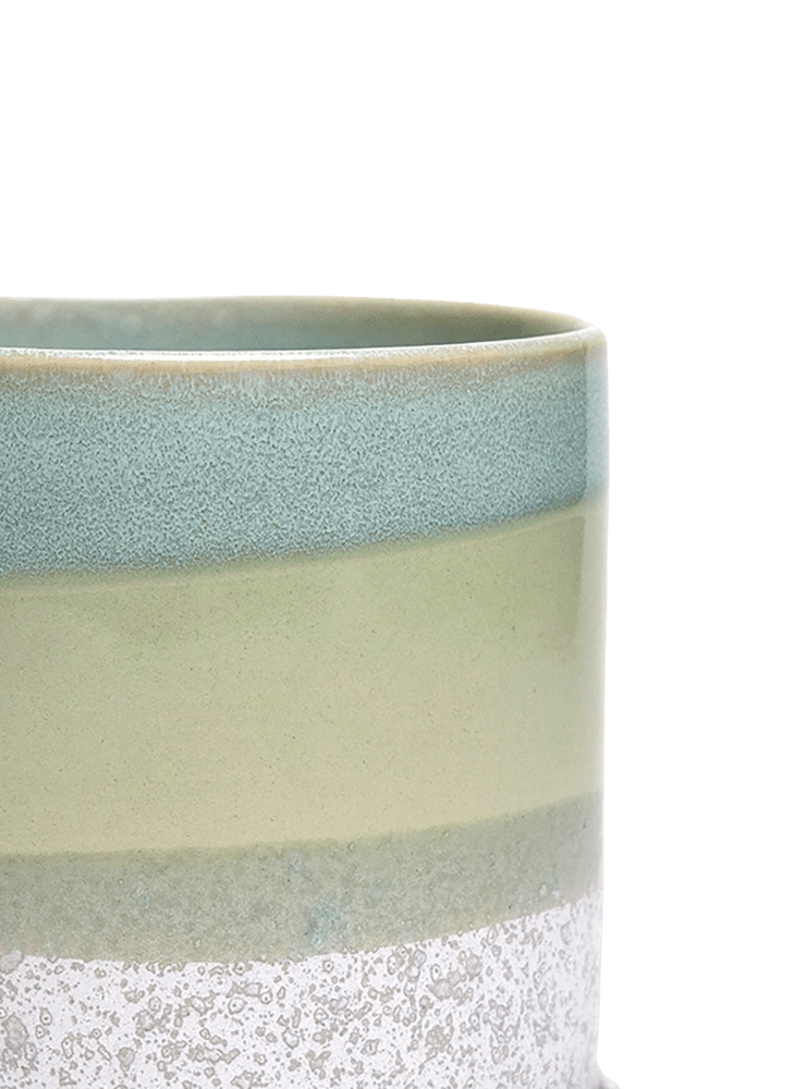 Minute Ceramic Pot And Saucer Set With Drainage - Chive Ceramics Studio - Pots - Chive Ceramics Studio