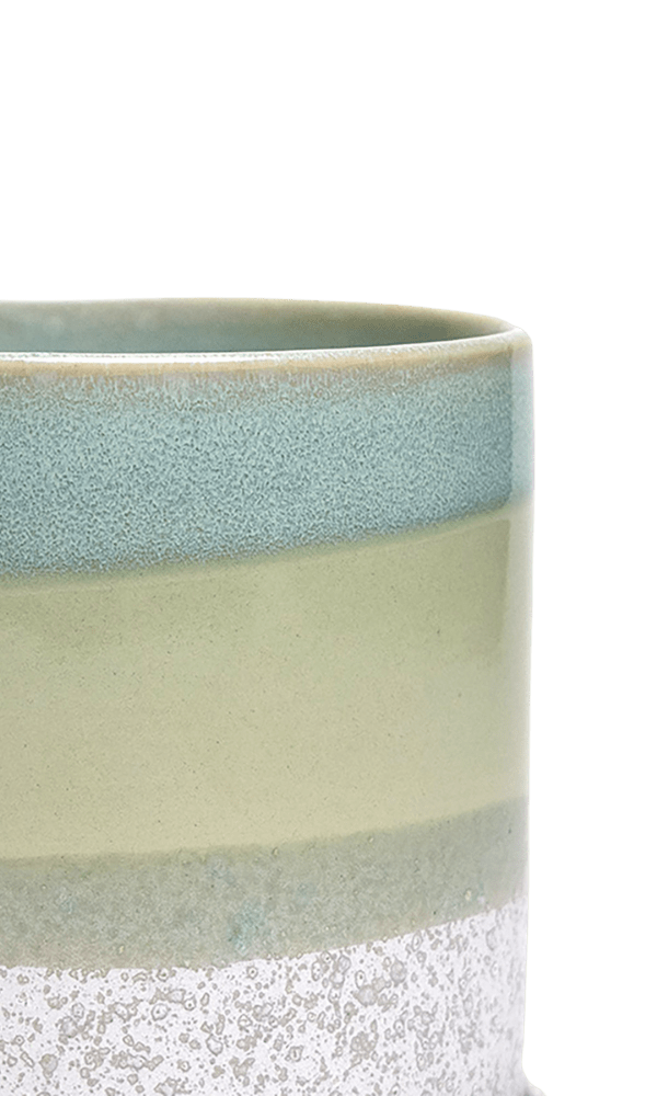 Minute Ceramic Pot And Saucer Set With Drainage - Chive Ceramics Studio - Pots - Chive Ceramics Studio