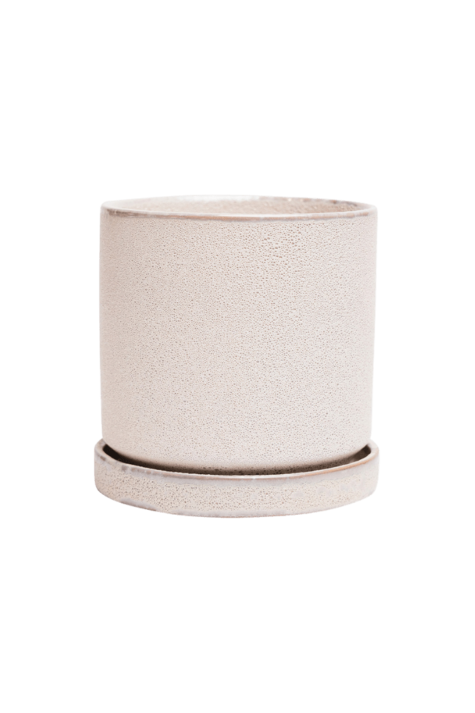 Minute Ceramic Pot And Saucer Set With Drainage - Chive Ceramics Studio - Pots - Chive Ceramics Studio