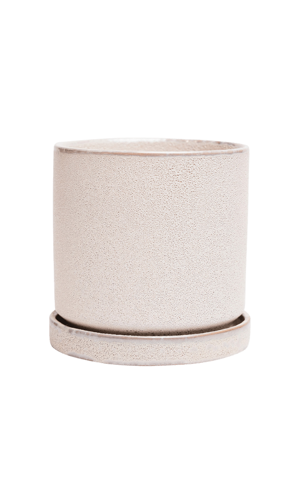 Minute Ceramic Pot And Saucer Set With Drainage - Chive Ceramics Studio - Pots - Chive Ceramics Studio