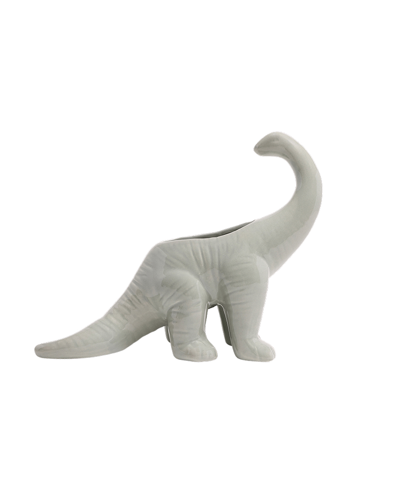 Brontosaurus Ceramic Indoor Plant Pot for Succulents - Chive Ceramics Studio - Pots - Chive Ceramics Studio