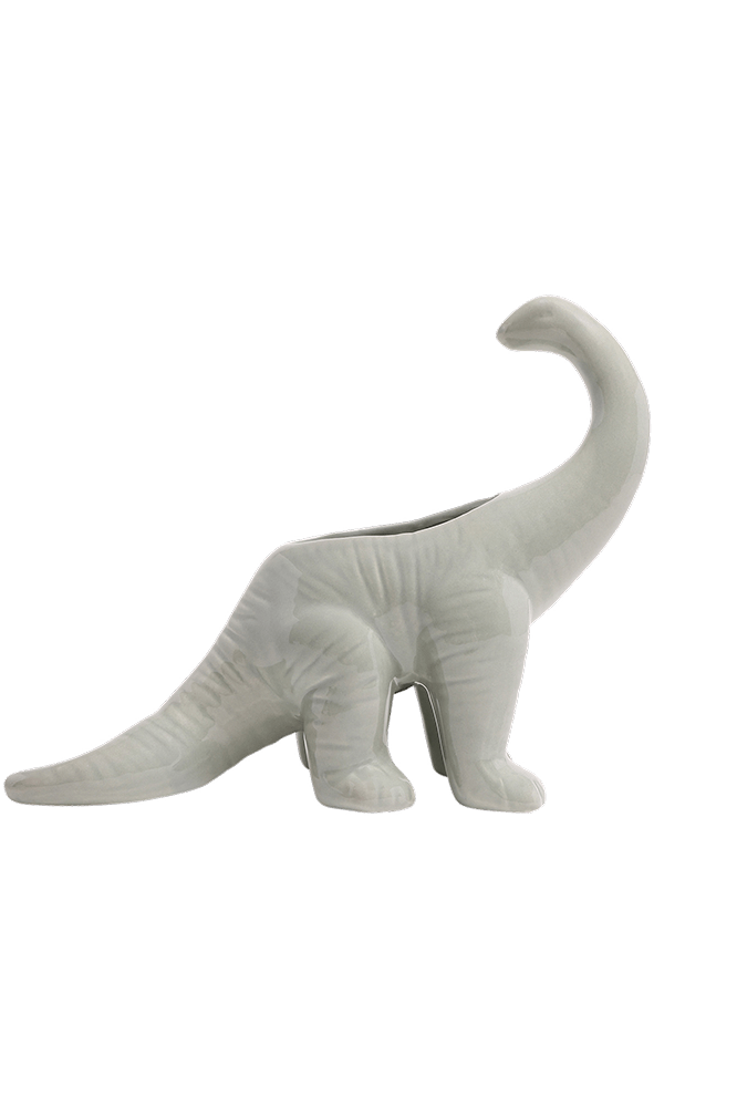 Brontosaurus Ceramic Indoor Plant Pot for Succulents - Chive Ceramics Studio - Pots - Chive Ceramics Studio