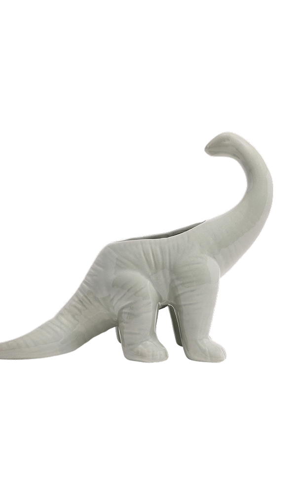 Brontosaurus Ceramic Indoor Plant Pot for Succulents - Chive Ceramics Studio - Pots - Chive Ceramics Studio
