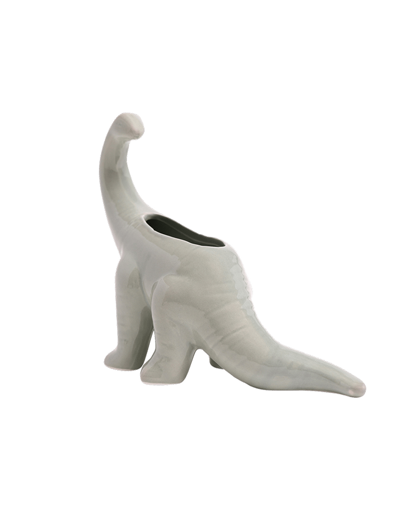 Brontosaurus Ceramic Indoor Plant Pot for Succulents - Chive Ceramics Studio - Pots - Chive Ceramics Studio