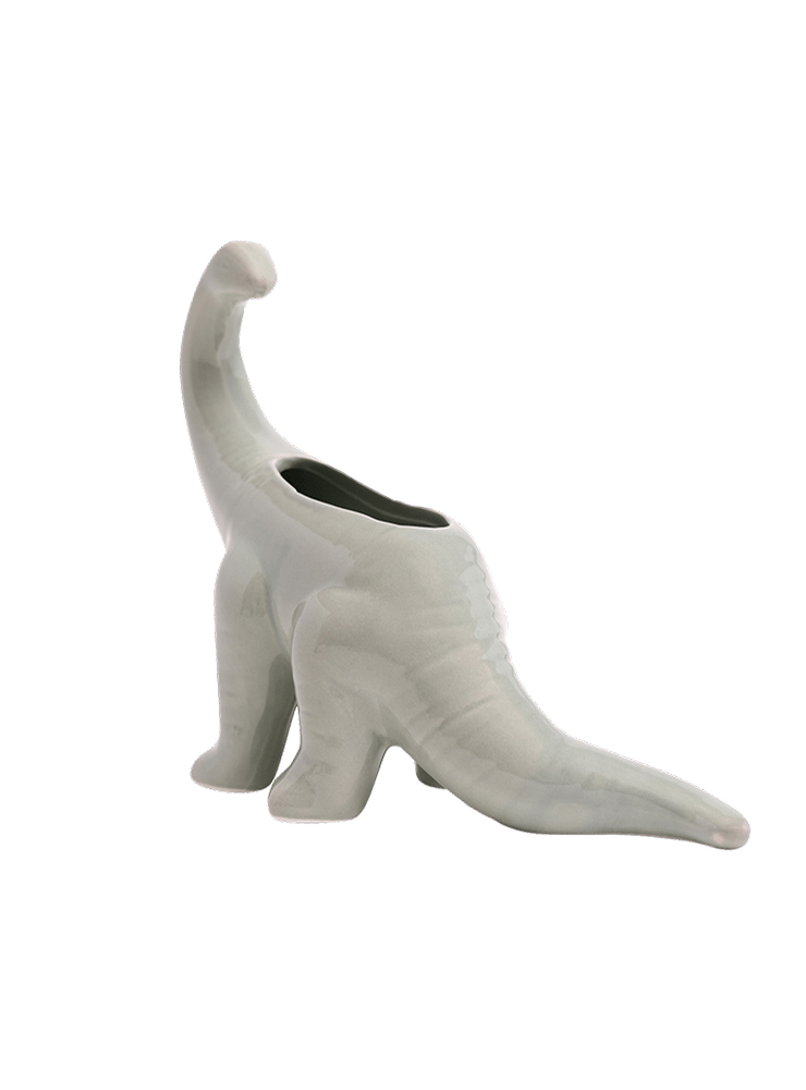 Brontosaurus Ceramic Indoor Plant Pot for Succulents - Chive Ceramics Studio - Pots - Chive Ceramics Studio