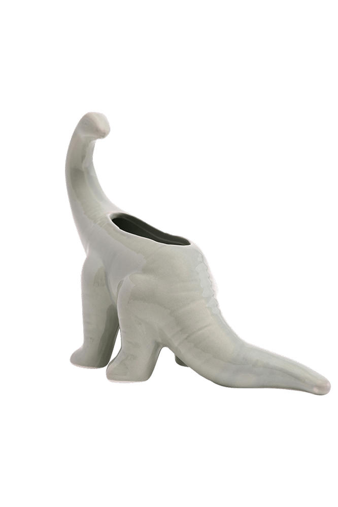 Brontosaurus Ceramic Indoor Plant Pot for Succulents - Chive Ceramics Studio - Pots - Chive Ceramics Studio