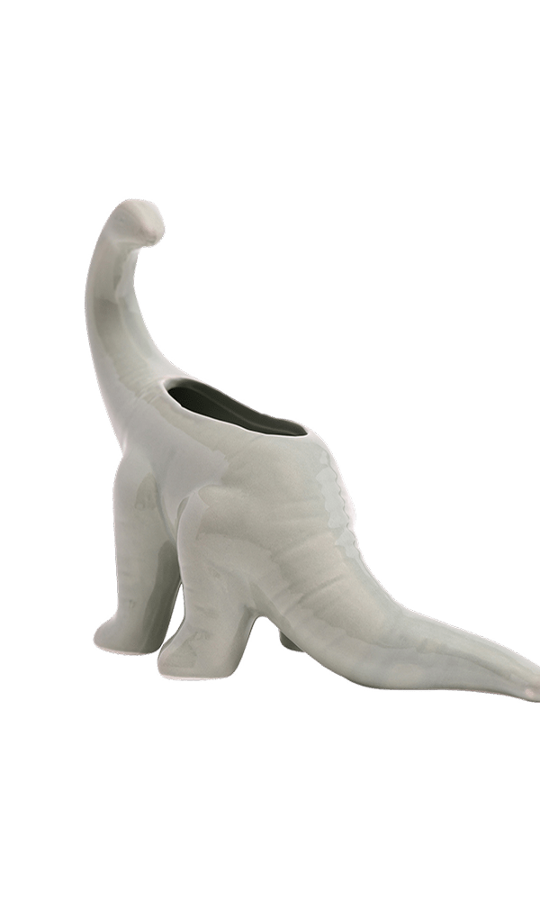 Brontosaurus Ceramic Indoor Plant Pot for Succulents - Chive Ceramics Studio - Pots - Chive Ceramics Studio