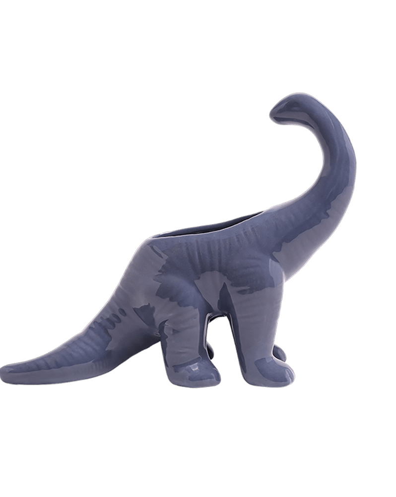 Brontosaurus Ceramic Indoor Plant Pot for Succulents - Chive Ceramics Studio - Pots - Chive Ceramics Studio