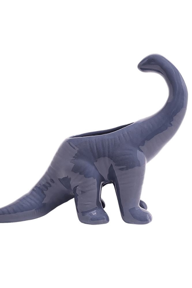 Brontosaurus Ceramic Indoor Plant Pot for Succulents - Chive Ceramics Studio - Pots - Chive Ceramics Studio