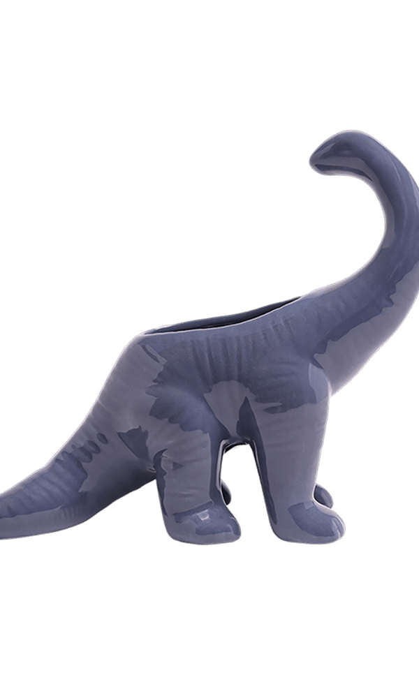 Brontosaurus Ceramic Indoor Plant Pot for Succulents - Chive Ceramics Studio - Pots - Chive Ceramics Studio