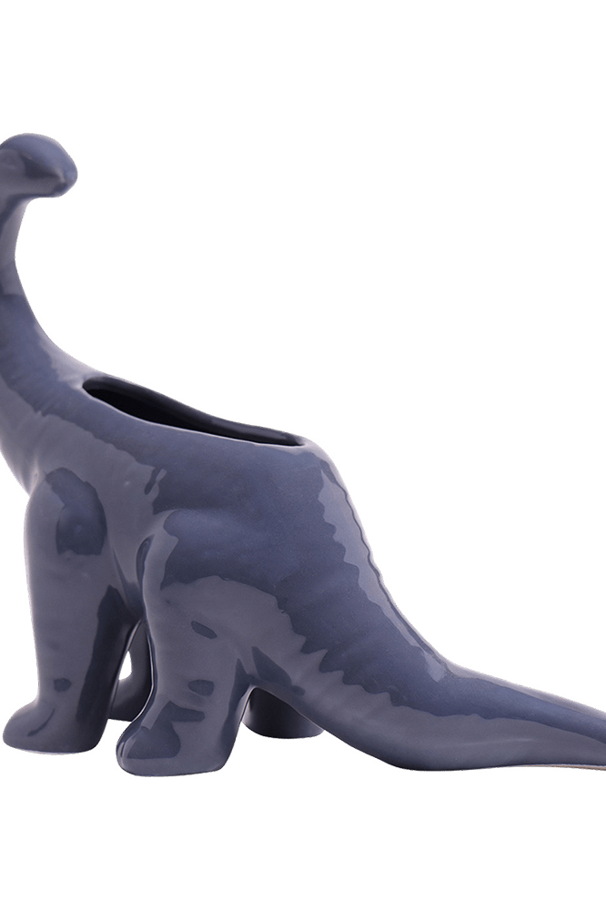 Brontosaurus Ceramic Indoor Plant Pot for Succulents - Chive Ceramics Studio - Pots - Chive Ceramics Studio