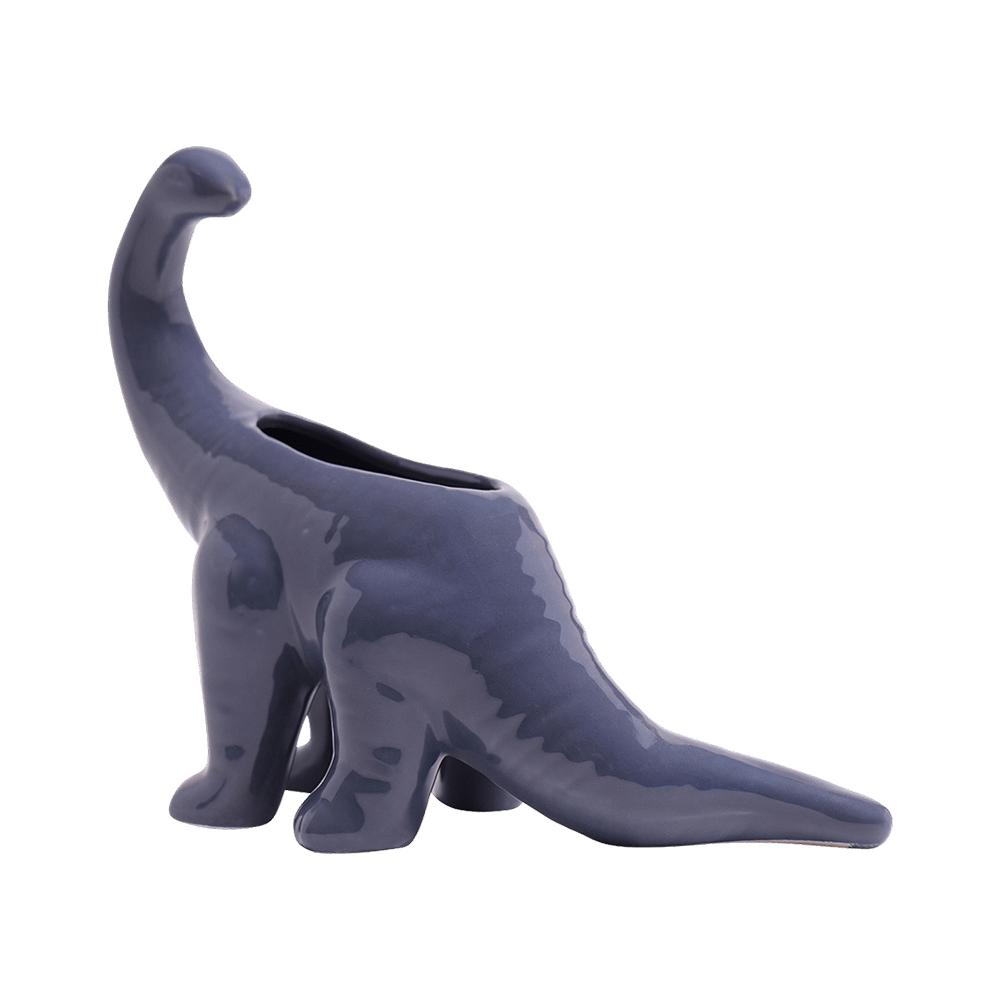 Brontosaurus Ceramic Indoor Plant Pot for Succulents - Chive Ceramics Studio - Pots - Chive Ceramics Studio