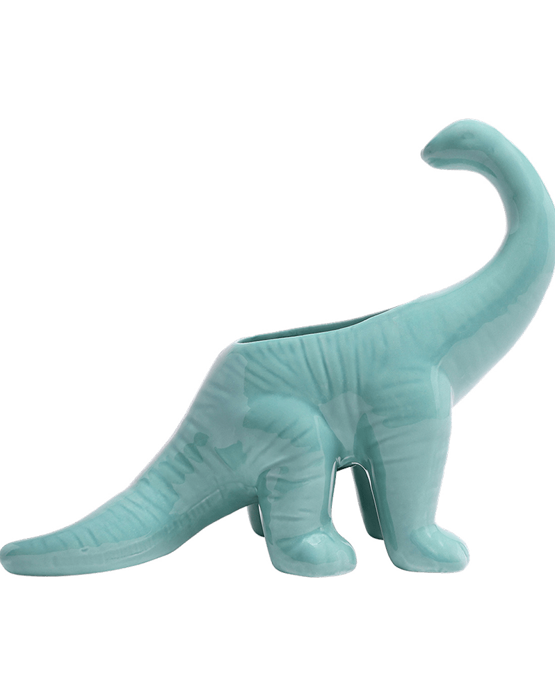 Brontosaurus Ceramic Indoor Plant Pot for Succulents - Chive Ceramics Studio - Pots - Chive Ceramics Studio