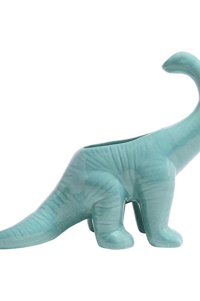 Brontosaurus Ceramic Indoor Plant Pot for Succulents - Chive Ceramics Studio - Pots - Chive Ceramics Studio
