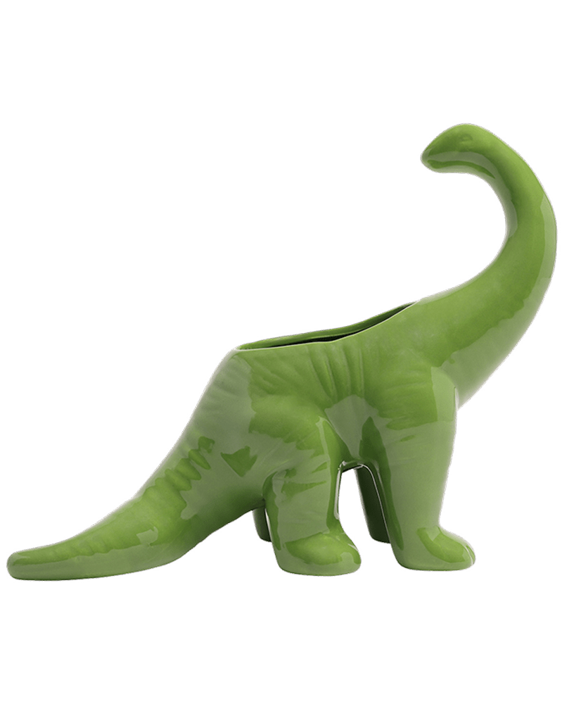 Brontosaurus Ceramic Indoor Plant Pot for Succulents - Chive Ceramics Studio - Pots - Chive Ceramics Studio