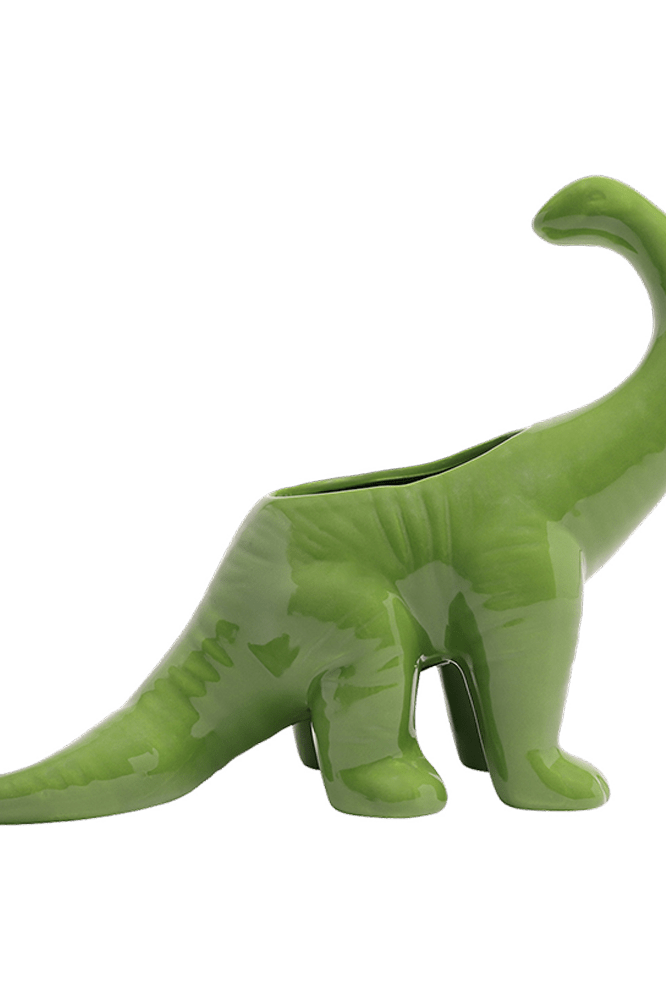 Brontosaurus Ceramic Indoor Plant Pot for Succulents - Chive Ceramics Studio - Pots - Chive Ceramics Studio
