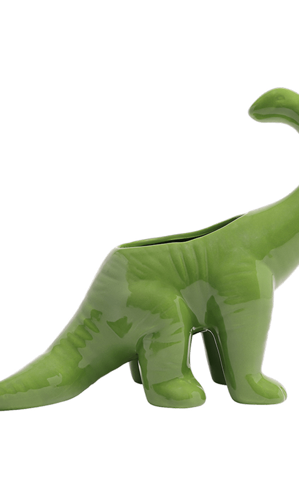 Brontosaurus Ceramic Indoor Plant Pot for Succulents - Chive Ceramics Studio - Pots - Chive Ceramics Studio