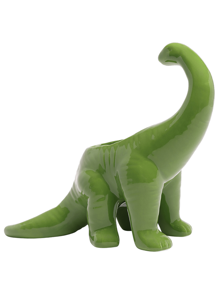 Brontosaurus Ceramic Indoor Plant Pot for Succulents - Chive Ceramics Studio - Pots - Chive Ceramics Studio