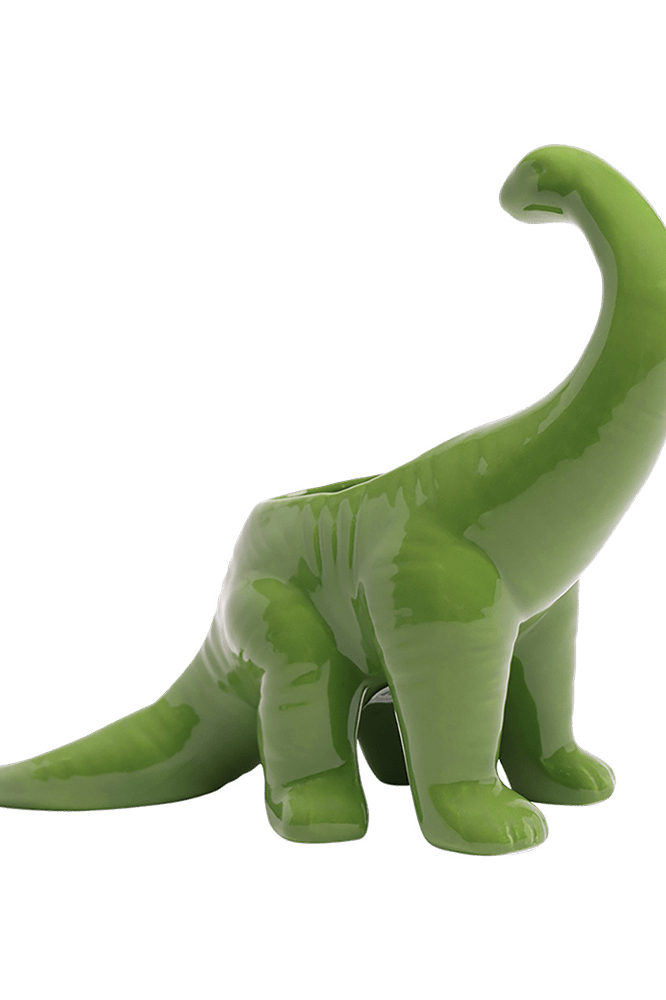 Brontosaurus Ceramic Indoor Plant Pot for Succulents - Chive Ceramics Studio - Pots - Chive Ceramics Studio