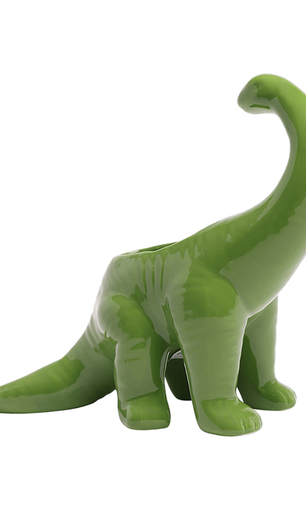 Brontosaurus Ceramic Indoor Plant Pot for Succulents - Chive Ceramics Studio - Pots - Chive Ceramics Studio