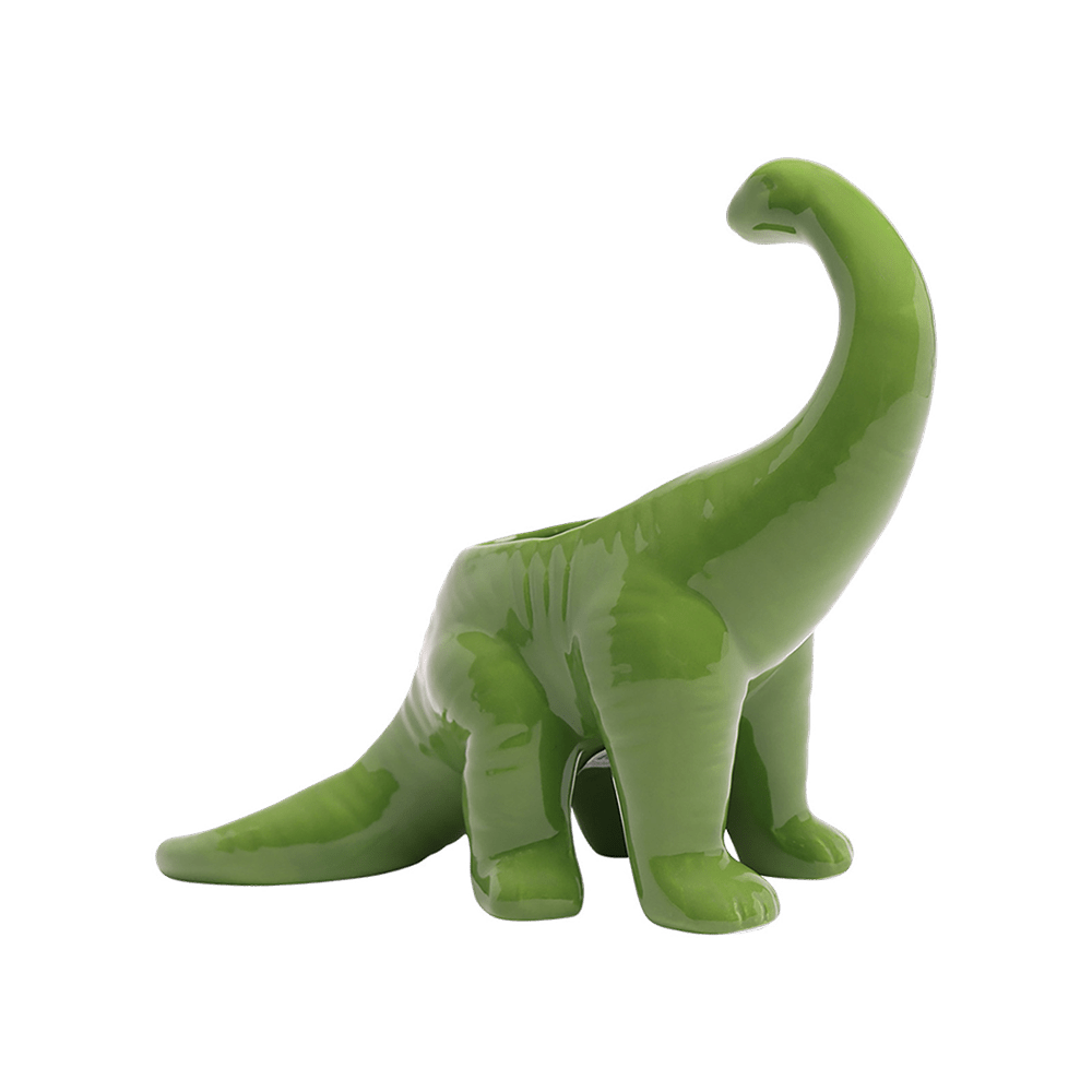 Brontosaurus Ceramic Indoor Plant Pot for Succulents - Chive Ceramics Studio - Pots - Chive Ceramics Studio