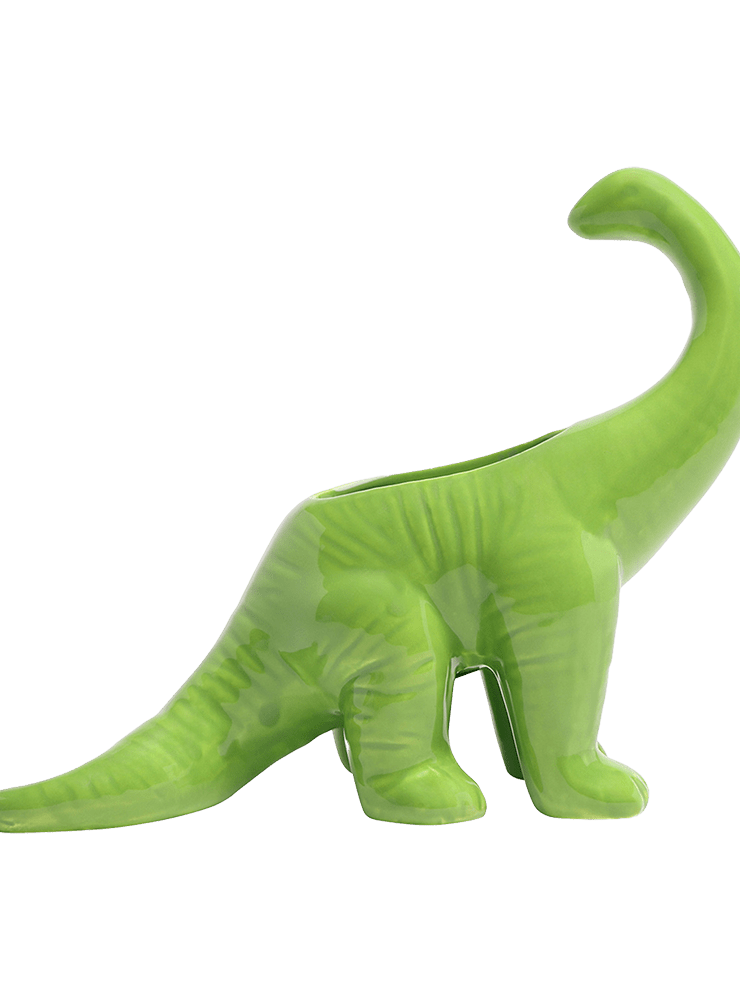Brontosaurus Ceramic Indoor Plant Pot for Succulents - Chive Ceramics Studio - Pots - Chive Ceramics Studio