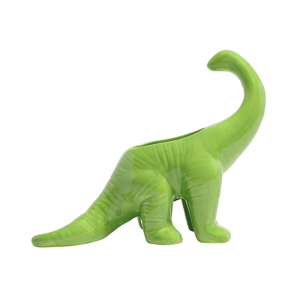 Brontosaurus Ceramic Indoor Plant Pot for Succulents - Chive Ceramics Studio - Pots - Chive Ceramics Studio